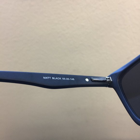 Geek Bolle Matt Black Sunglasses- MISC068 - Picture 5 of 6